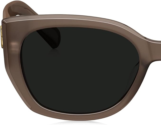 BOLON Women Trendy Cat Eye Polarized Sunglasses, Exclusive Eyewear Brand of EssilorLuxottica