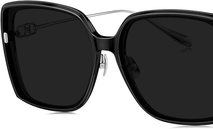 BOLON Women Trendy Elegant Oversized Square Sunglasses, Exclusive Eyewear Brand of EssilorLuxottica