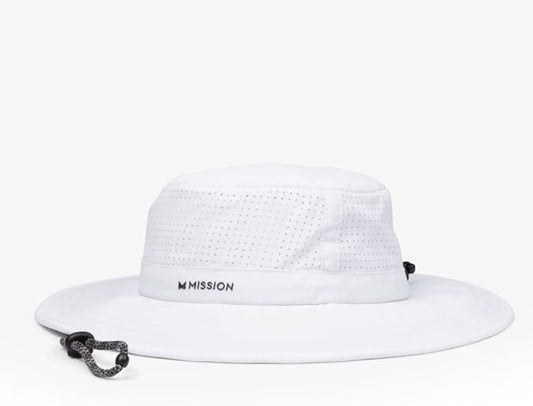 MISSION Cooling UPF Boonie Hat - Unisex Sun Hat for Hiking, Beach & Fishing - Sweat & Water Activated Technology