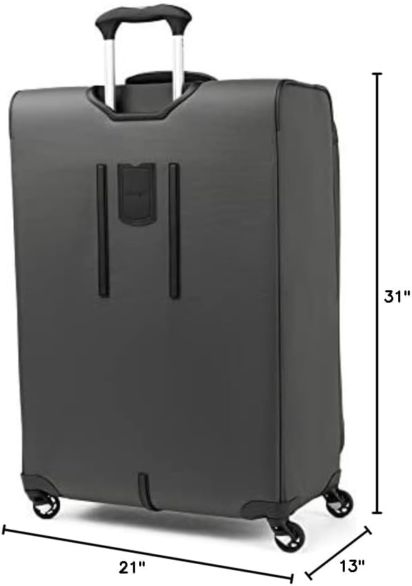 Travelpro Maxlite 5 Softside Expandable Checked Luggage with Spinner Wheels, Lightweight, 29-Inch — Shadow Grey