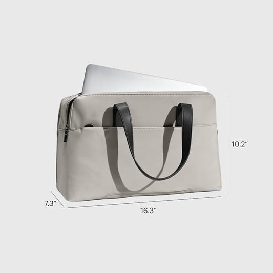 Away Everywhere Bag, Padded Laptop Sleeve, Water Resistant For Every Day Use, Removable Shoulder Strap, Daily Work Bag, Travel Essential Approved Personal Item, Cloud Gray