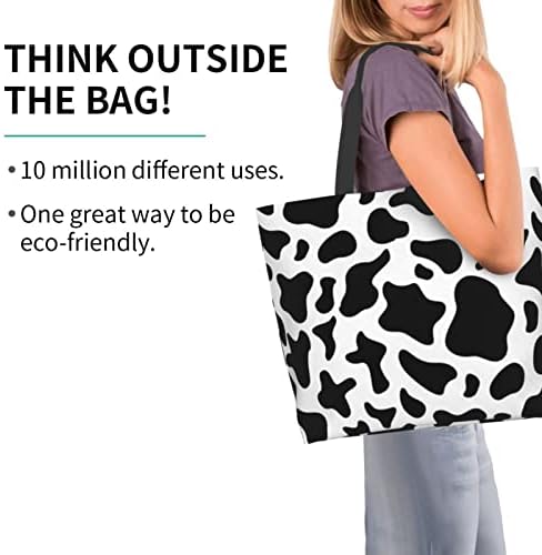 Large Tote Bag for Women Portable Beach Bag Reusable Grocery Bags Funny Gift Bag for Shopping Gym Travel