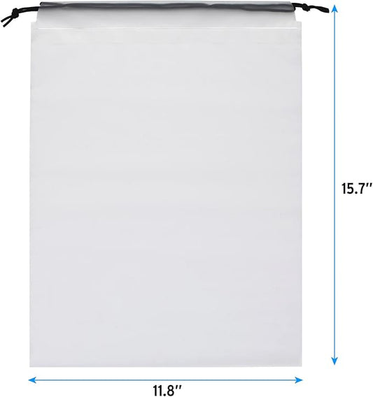 Vorspack Transparent Shoe Bags for Travel Large Clear Shoes Organizers Storage Pouch with Rope for Men and Women 13 Pack