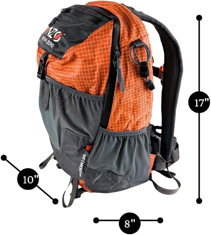 NEAR ZERO Little Dean 20L Camping Backpack, Lightweight Hiking Daypack for Kids & Adults, Durable Outdoor Travel Pack with Smart Storage