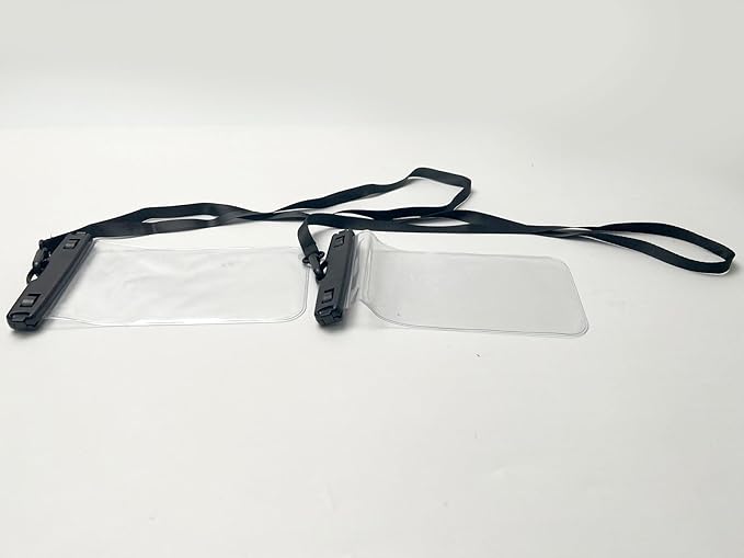 Waterproof Phone Pouch Bag - 7.5in Waterproof Phone Case for Beach Travel, IPX8 Cellphone Dry Bag with Lanyard for iPhone 17 16 15 Pro Max Galaxy S25 Ultra Pixel 10 Pro, Cruise Essentials 2025