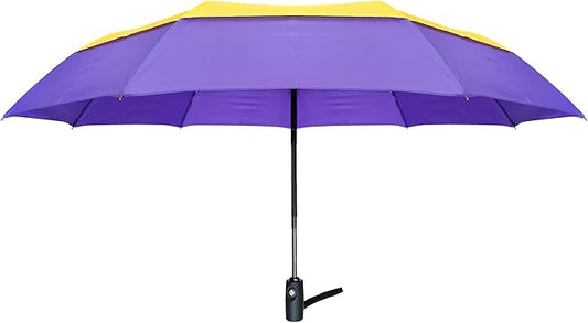 WOLNOS Umbrella Windproof Travel for Rain - Easy Auto Open Close, Durable & Compact Umbrellas, Waterproof Canopy - Backpack, Purse, Portable Umbrella for Travel