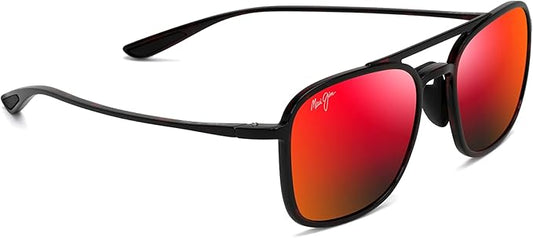 Maui Jim Polarized Men's and Women's Keokea Aviator Sunglasses