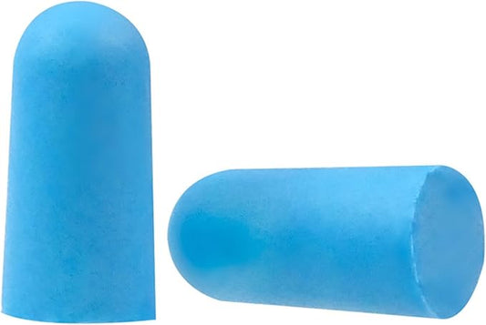 Fan Wu Soft Foam Earplugs 50 Pairs – 32dB Noise Reduction for Sleeping, Travel & Work | Slow Rebound Comfort Fit | Latex-Free Hearing Protection | Green Color | Standard Size