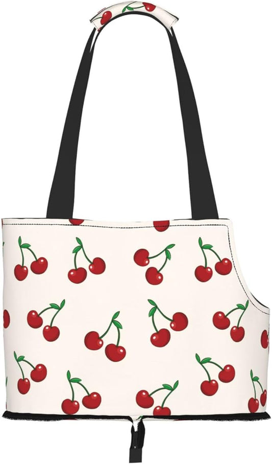 OEDTF Dog Purse Carrier with Safety Buckle, Dog Sling for Puppy and Cats Breathable Waterproof Wear-Resistant Foldable