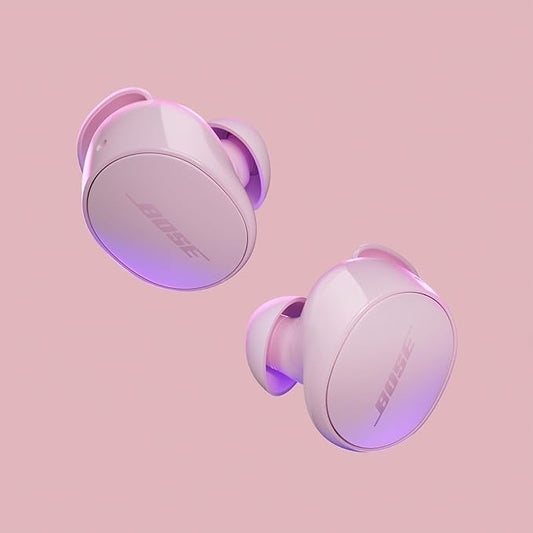 Bose QuietComfort Earbuds - True Wireless Bluetooth Earbuds with Active Noise Cancellation and Mic, USB-C Charging, IPX4 Rating, Up to 8.5 Hours of Playtime, Petal Pink - Limited Edition Color