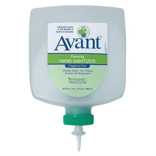Avant FOAMING HAND SANITIZER (4 pack 1000ml plastic cartriage)