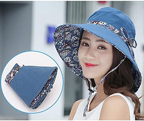 Outdoor UV Sun Protection Waterproof Breathable Face Neck Flap Cover Folding Sun Hat for Men/Women
