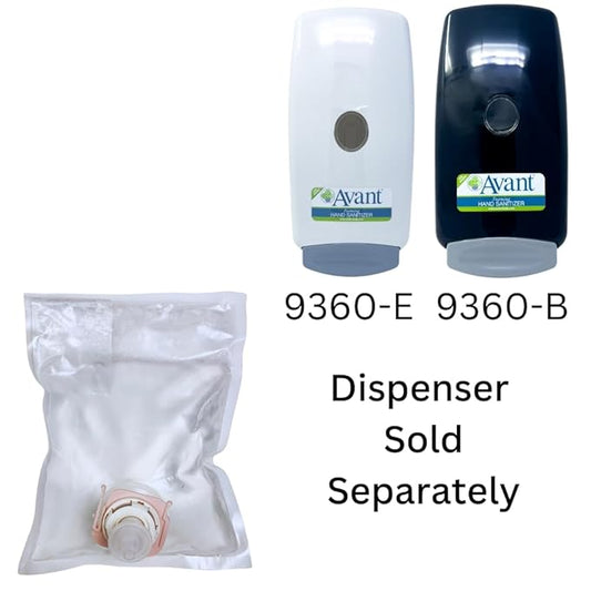 Avant FOAMING HAND SANITIZER Refill for 9360 Dispenser (4 pack 1000ml pouch)