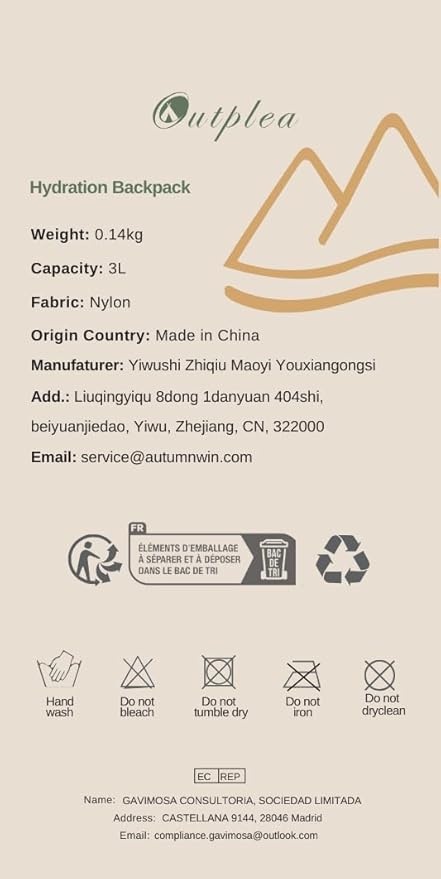 Small Lightweight Running Hydration Vest with 2L Water Bladder for Race, Lightweight Water Backpack Hydropack for Hiking