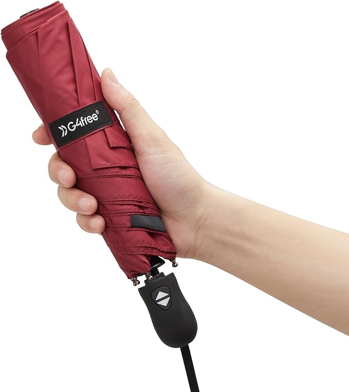 G4Free Mini Ultralight Umbrella UPF 50+ UV Protection Compact Lightweight Travel Umbrella Super Slim Small Portable Automatic Open and Close,40 Inch