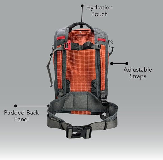 NEAR ZERO Little Dean 20L Camping Backpack, Lightweight Hiking Daypack for Kids & Adults, Durable Outdoor Travel Pack with Smart Storage