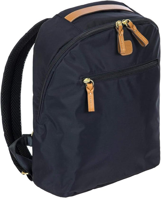Bric's X-Travel City Backpack - 13 Inch - Travel Backpack for Women and Men - Designer Bag with Large Pockets - Navy
