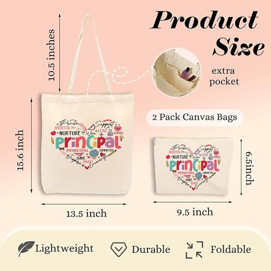 Writer Sewing Doctor Seam Principa Cosmetic Makeup Bag Beach Canvas Tote Bag for Women Girls Christmas Birthday