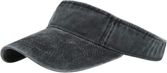 Sport Sun Visor Hats Cotton Ball Caps Empty Top Baseball Sun Cap for Men Women