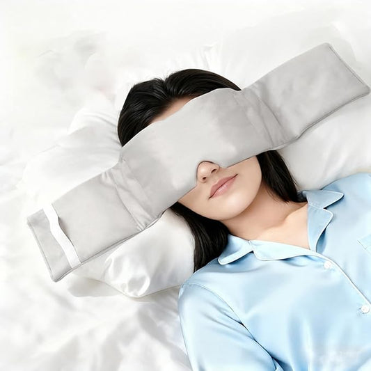 Eye Covers for Sleeping, Breathable Material, 69x12cm, Travel Sleep Eye Cover, Blackout Sleep Protector, Adjustable Design, for Games Holiday Birthday Party Home