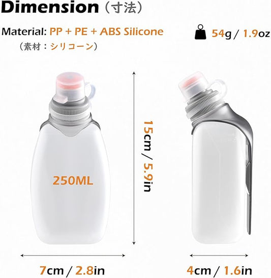 TRIWONDER Hydration Running Vest Backpack, Lightweight Water Pack for Men Women Hydration Backpack for Trail Race, Hiking, Cycling, Climbing, Camping, Jogging, Marathon