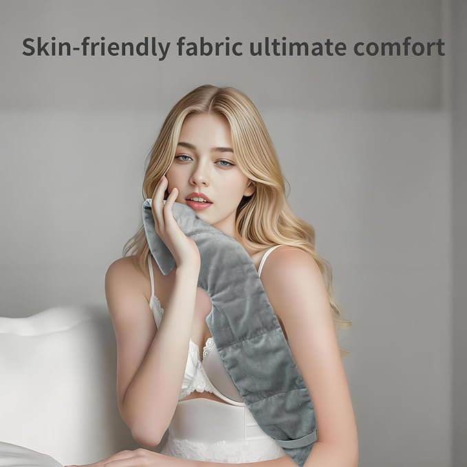 Weighted Eye Mask for Sleeping Washable Blackout Gravity Sleep Masks Soft Gentle Pressure Blindfold Night Eye Covers for Side Sleeper Meditation Women Men Travel Essentials