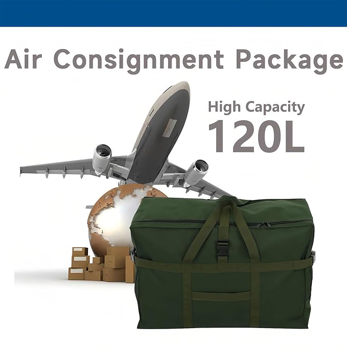 Arxus Large Duffel Bag, Waterproof Carry on Weekend Overnight Storage Bag over Luggage for Airline, Travel, Camping, Moving