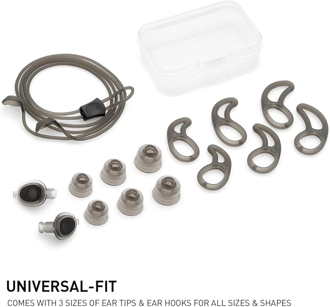 ADV. Eartune Aqua U Ear Plugs for Swimming – Waterproof Silicone Swimmers Ear Plugs for Adults, Men & Women, Universal Fit with Lanyard, Blocks Water but Lets Sound in, Ideal for Pool and Surfing