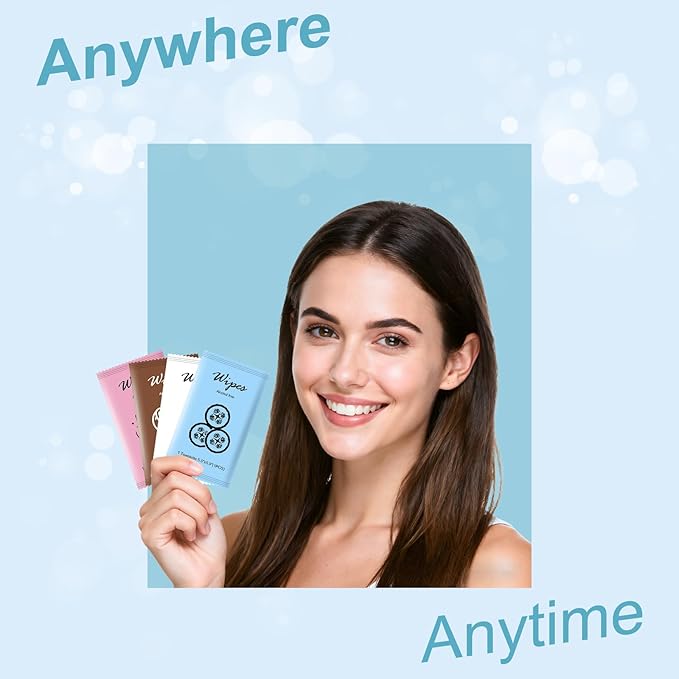 Individual Hand Wipes,Wet Wipes Individually Wrapped Bulk Cleansing Travel Size Wet Wipes for Wedding Travel Restaurant Barbecue(Cucumber, coconut, peach, and unscented,pack of 40)