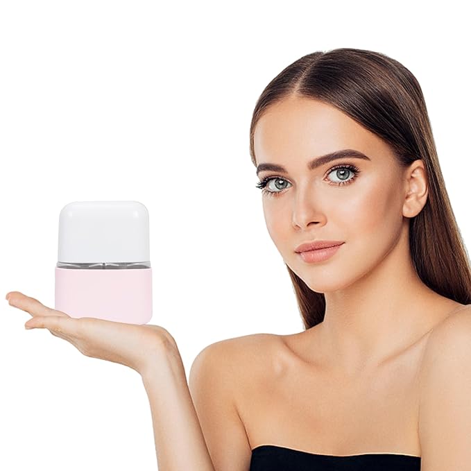 Songaa 2 In 1 Travel Size Bottles - Travel Shampoo and Conditioner Containers for Toiletries, Refillable Toiletry Bottles with Lid - Pink