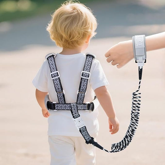 Toddler Leash, Anti Lost Wrist Link for Kids, 4 in 1 Kid Harness Backpack Leash, Child Safety Leash