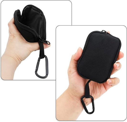 E-Tree Mini Pouch Case for Phone Charger, Airpods, Cables, Earphones, Cards, Keys, Super Small Storage Organizer Tech Bag, Coin Purse Wallet