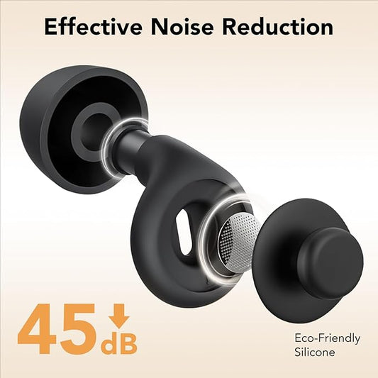 Light Blocking Sleep Mask with Adjustable Strap, 3D Eye Mask for Sleeping, Side Sleeper Friendly for Men & Women, Zero Eye Pressure Blindfold for Travel, Nap