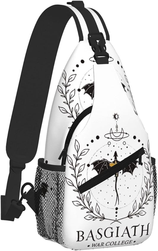 Fourth Dragon Wing Crossbody Bag Trendy Sling Bag Bakpack Casual Chest Bags Daypack For Hiking Walking Travel Running(4)