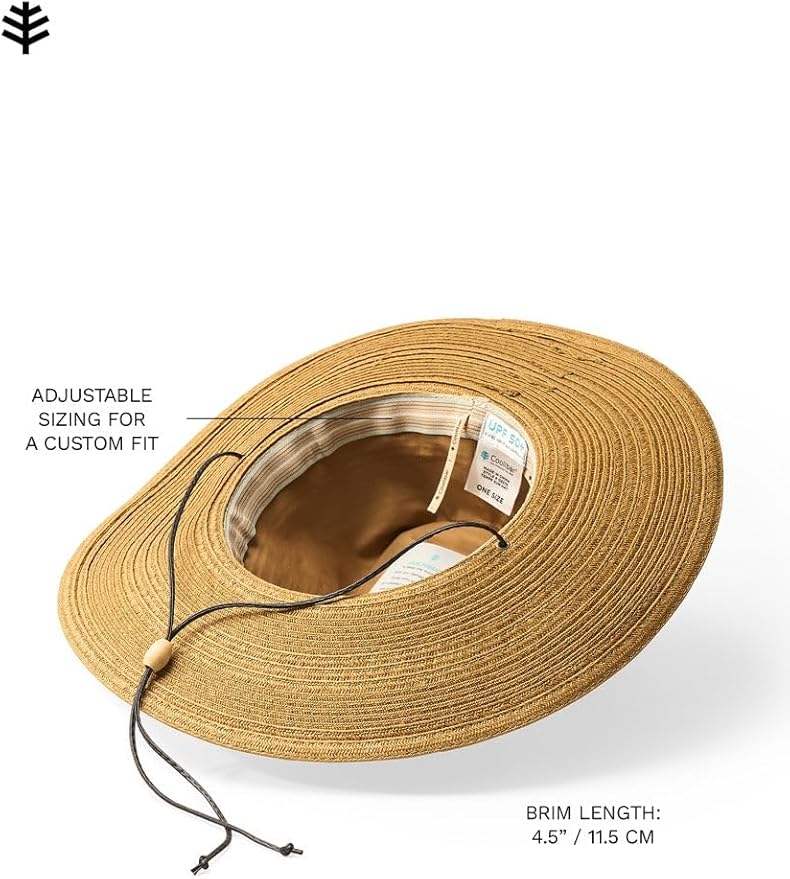 Women's Sun Hat with Chin Cord - UPF 50+ Sun Protection - Tempe