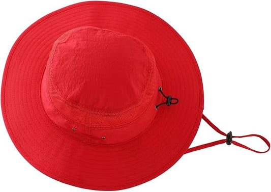Home Prefer UPF 50+ Men's Sun Hat Wide Brim Bucket Hat UV Protection Hat for Mens Womens Beach Safari Gardening Golf Fishing