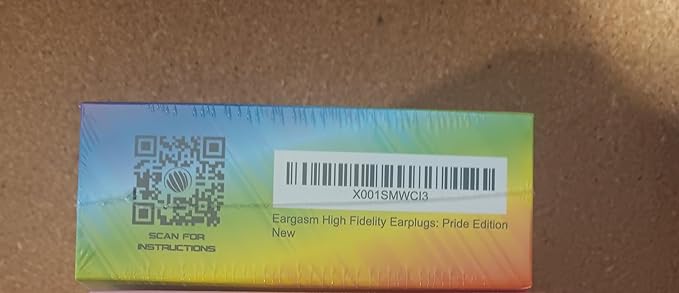 Eargasm High Fidelity Earplugs with Rainbow Filters - Reusable Noise Reduction Hearing Protection Ear-Plugs with Carrying Case for Concerts, Festivals, Raves, Musicians, Live Events, Sports