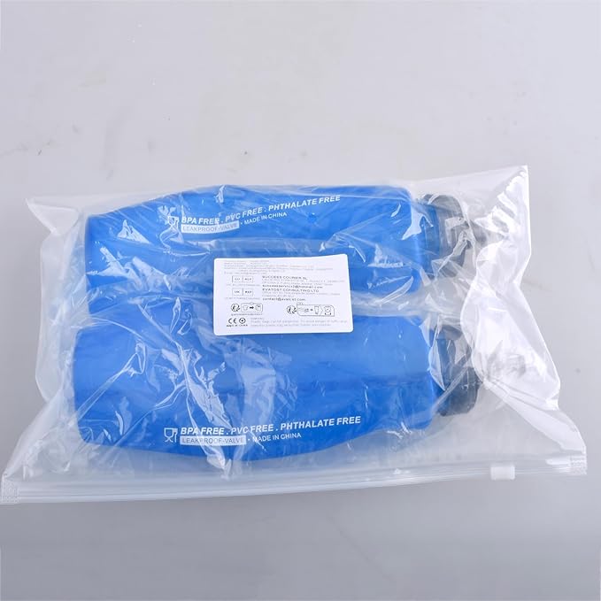 Azarxis TPU Soft Flask Collapsible Water Bottles BPA-Free 250ml 350ml 500ml 600ml for Hydration Vest Pack Running Hiking Cycling Climbing