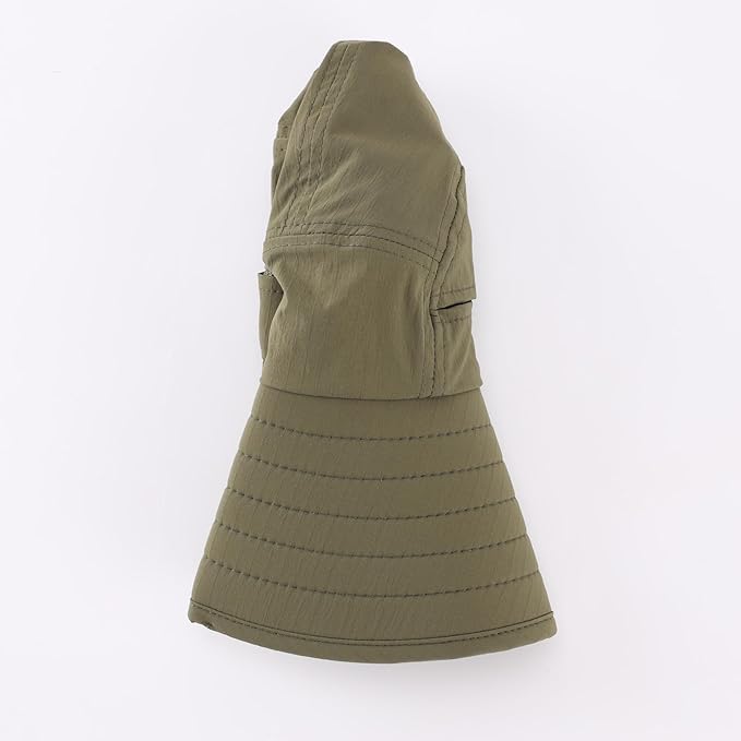 Home Prefer UPF 80+ Sun Hat for Men Women Wide Brim Sun Hat with Neck Flap Summer Safari UV Protection Gardening Fishing Hat