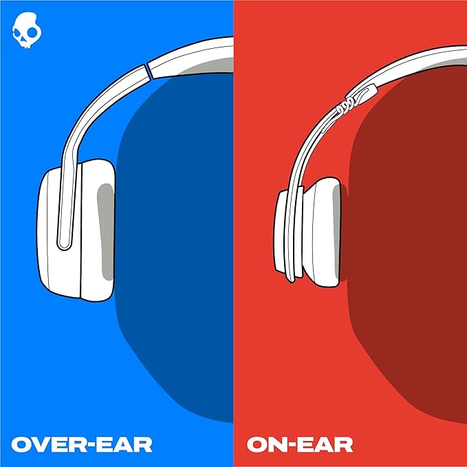 Skullcandy Crusher ANC 2 Wireless Over-Ear Bluetooth Headphones with Multi-Sensory Bass, Active Noise Cancelling, Up to 60 Hours Battery, Microphone for iPhone Android - Black/Asphalt