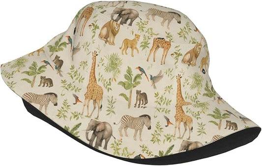 Yummy Hamburger Fisherman Hat Summer Foldable UV Protection Sun Hat