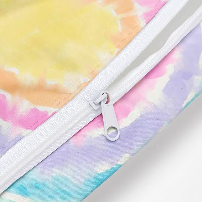 2 Pcs Wet Bag, Wet Dry Bag, Wet Bag for Swimsuit, Travel, Beach, Pool, Diapers, Dirty Yoga Gym Clothes, Toiletries, Makeup Bag, Eucalyptus Palm Leaves Print Tropical Plant Birthday Gift.