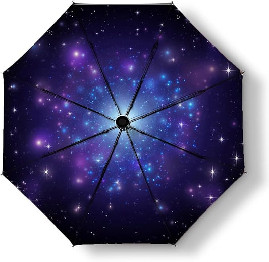MRTLLOA 42/49 Inch Compact Windproof Travel Umbrella for Rain, Lightweight, Portable, Automatic, Strong, Waterproof Folding Umbrellas for Women, Men and Teenagers
