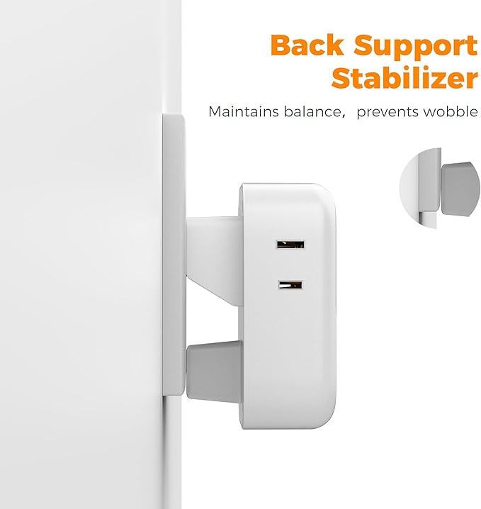 TESSAN European Travel Plug Adapter, Europe Adapter with 4 Outlets and 3 USB(1 USB C PD 20W), International Foldable Plug Type C Power Adaptor for EU Spain France Italy Germany Portugal Iceland