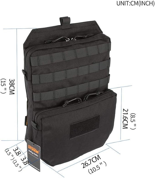 EXCELLENT ELITE SPANKER Tactical MOLLE Hydration Pack for 3L Hydration Water Bladder Molle Vest Accessory