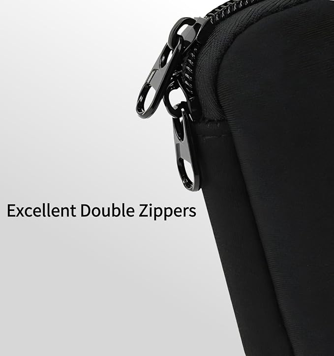 Flash Drive Case with Labels, 10 Slots Thumb Drive Holder, USB Case Organizer,for SanDisk/SamData/Samsung USB Flash Drives Jump Drive Memory Stick, SD Card, Black