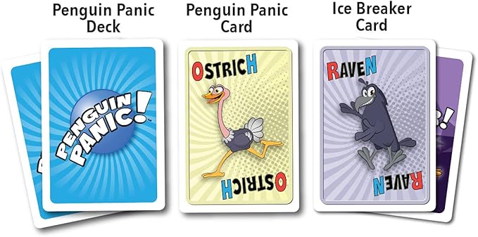 Moose Master Penguin Panic - Tongue Twisted Hurt Your Cheeks Laughter – You’ll be Laughing at The Crazy Things Your Friends Say – for Fun People Looking for a Hilarious Night in a Box