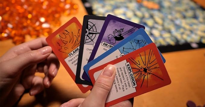 Runaway Parade Games Fire Tower Board Game Deluxe Edition- Fight Fire with Fire in This Fast-paced, Competitive Strategy Game | Easy to Learn | 10+ | 15-30 min