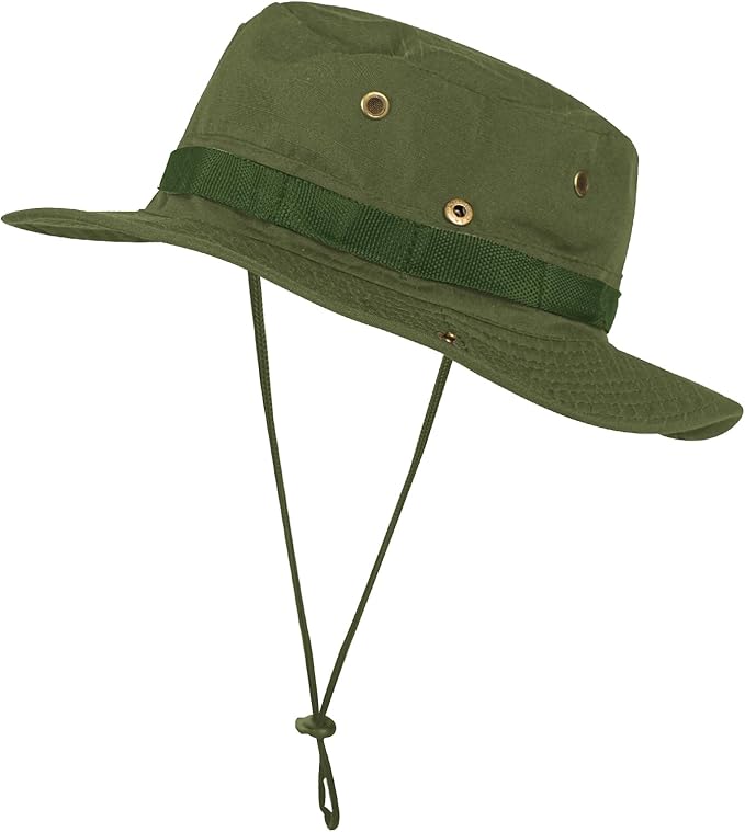 Sun Hats for Men Women Boonie Hat UPF 50+ Bucket Hat Wide Brim UV Protection Fishing Hiking Safari Outdoor Hats