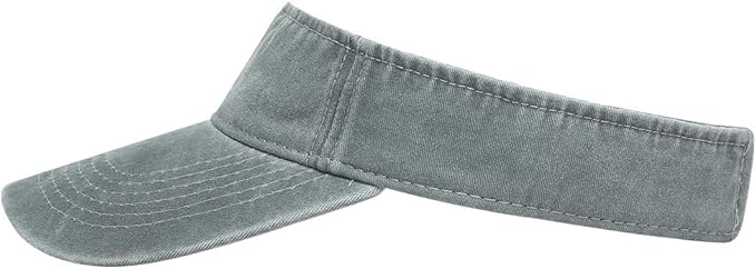 Sport Sun Visor Hats Cotton Ball Caps Empty Top Baseball Sun Cap for Men Women